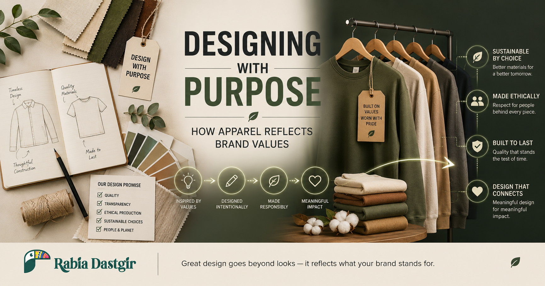 Designing with Purpose — How Apparel Reflects Brand Values