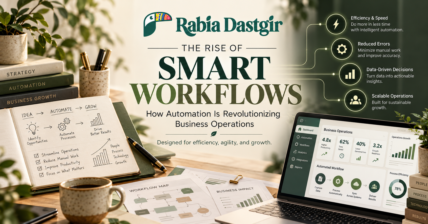 The Rise of Smart Workflows How Automation Is Revolutionizing Business Operations